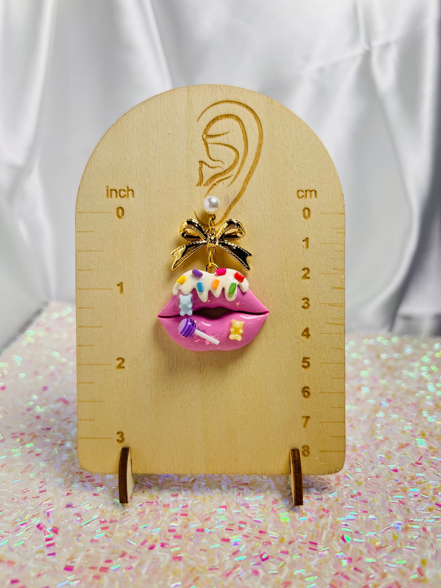 Sweet lips earrings