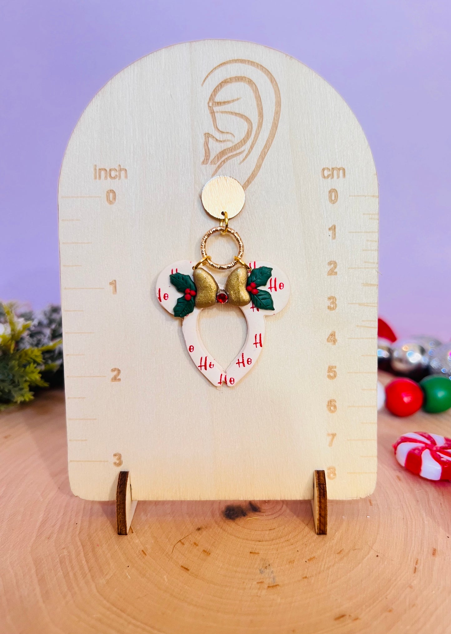 Merry mouse ear dangles