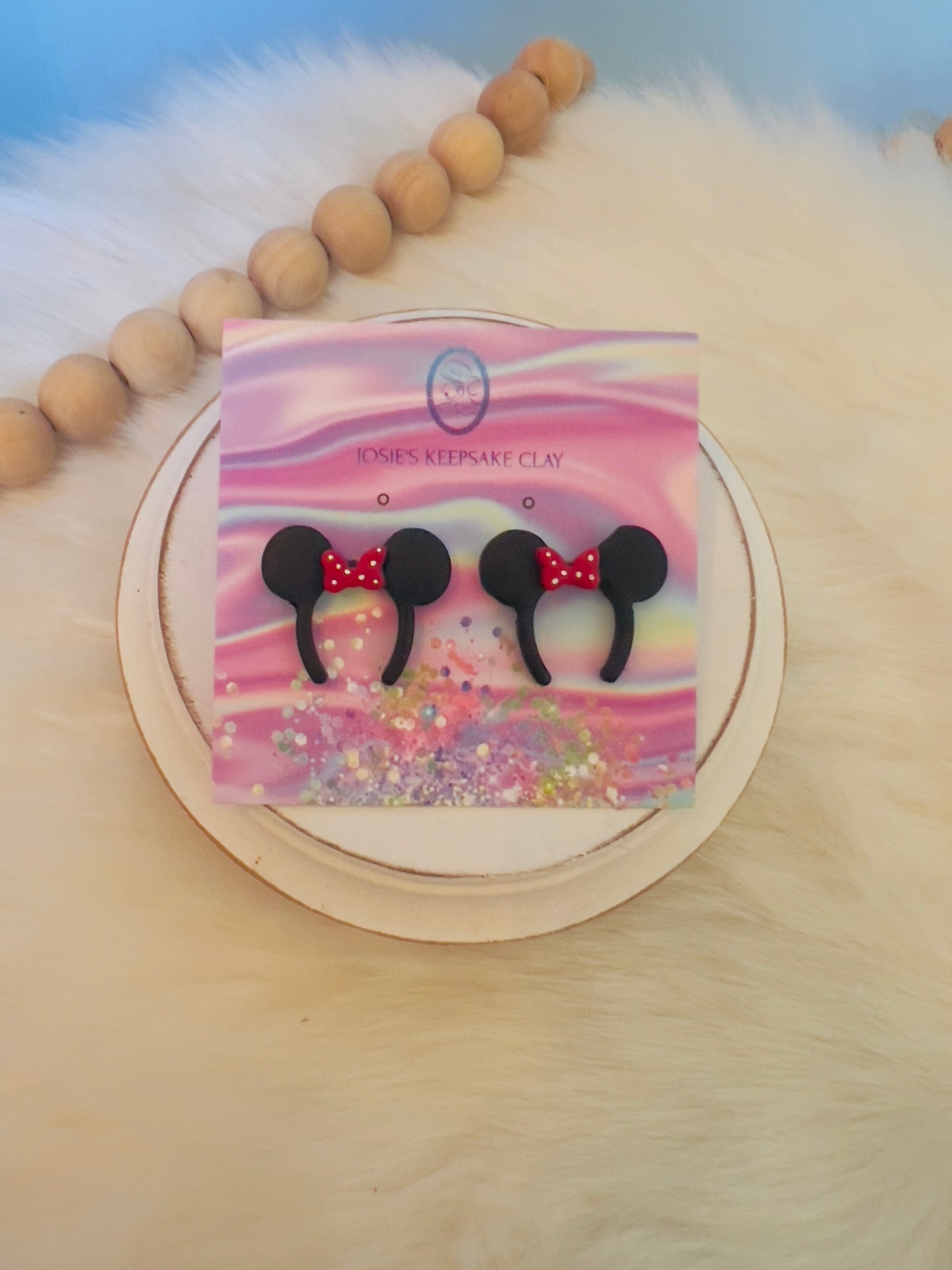 Mouse Headband Studs