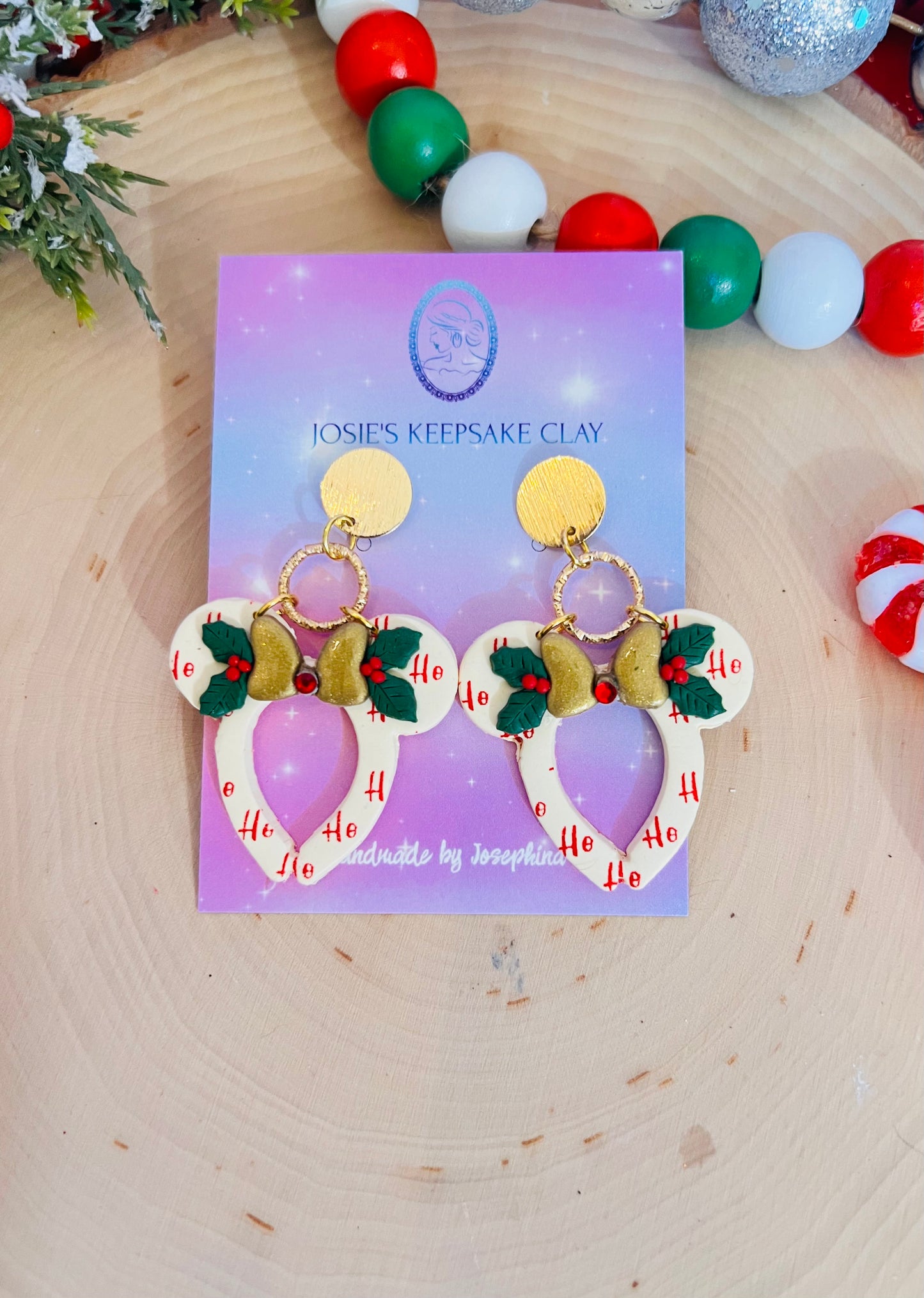 Merry mouse ear dangles