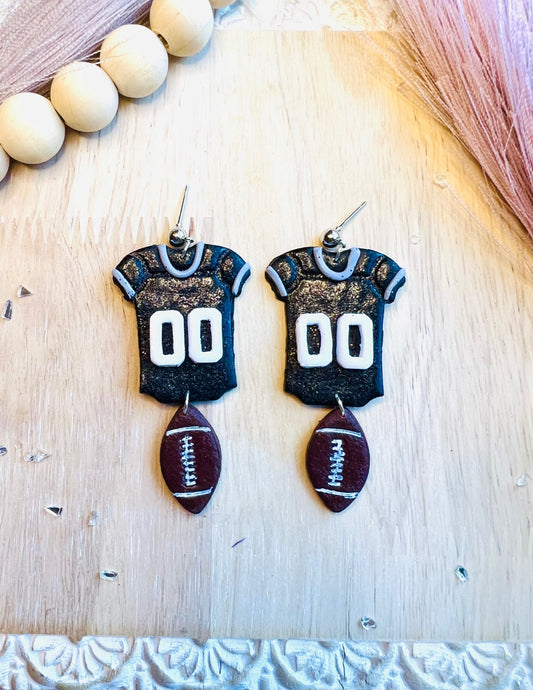 Football Earrings