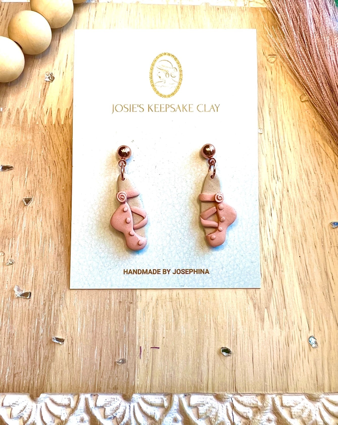 Ballerina Slipper Earrings