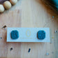 Textured Mandala Studs