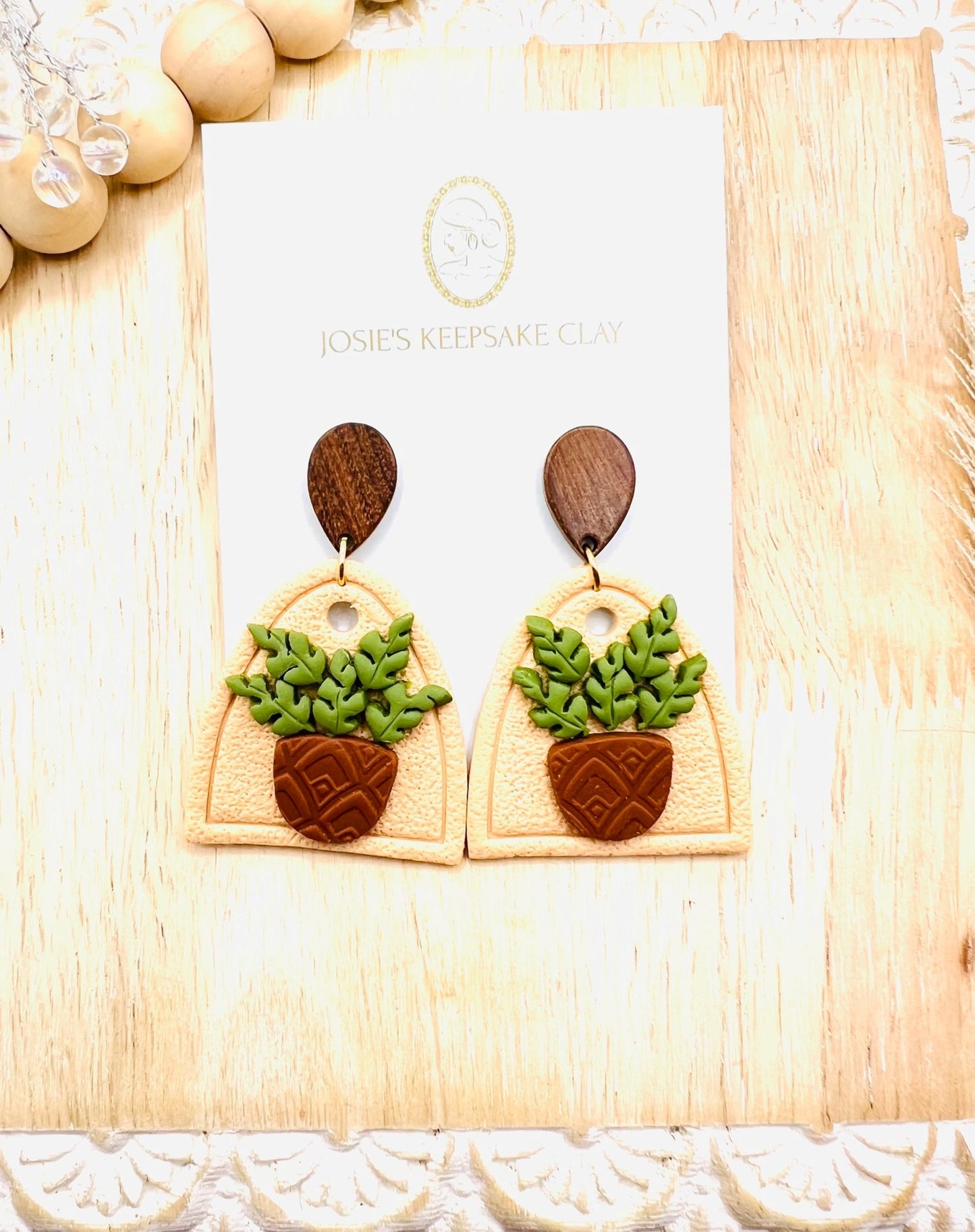 Plant Earrings