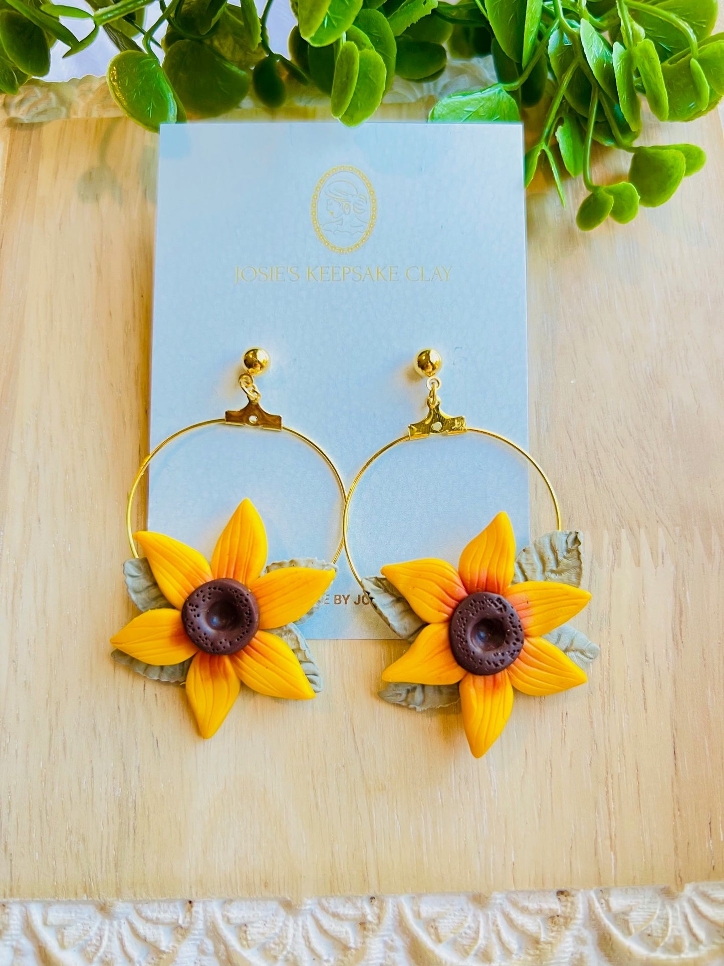 Sunflower Hoops