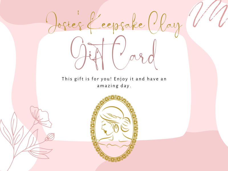 Josie's Keepsake Clay Gift Card